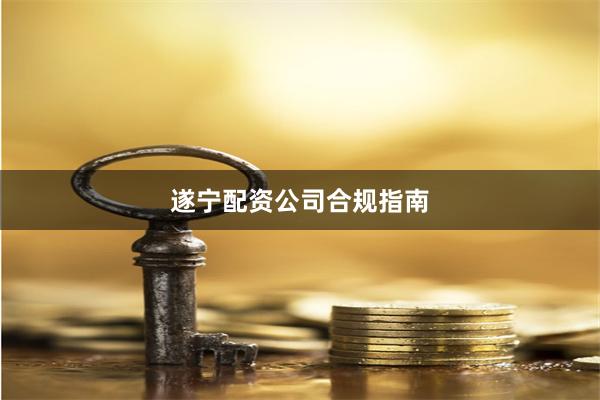 遂宁配资公司合规指南