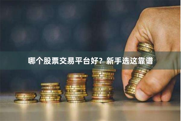 哪个股票交易平台好?新手选这靠谱
